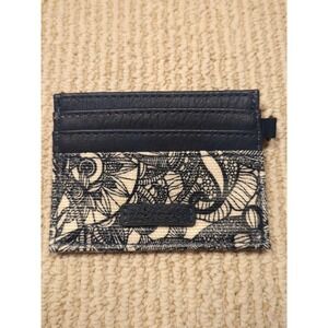 Sakroots Tan and Blue Wallet